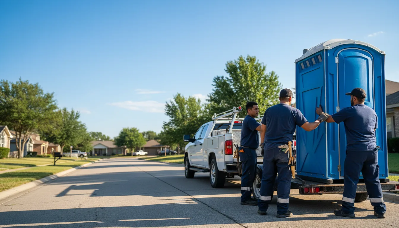 Portable Toilet Rental in Pleasanton, CA near me